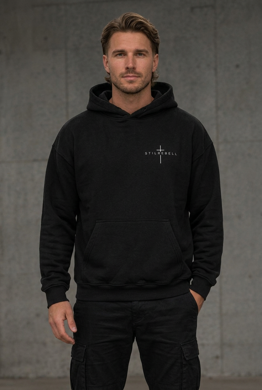 STILREBELL Signature Hoodie – Schwarz