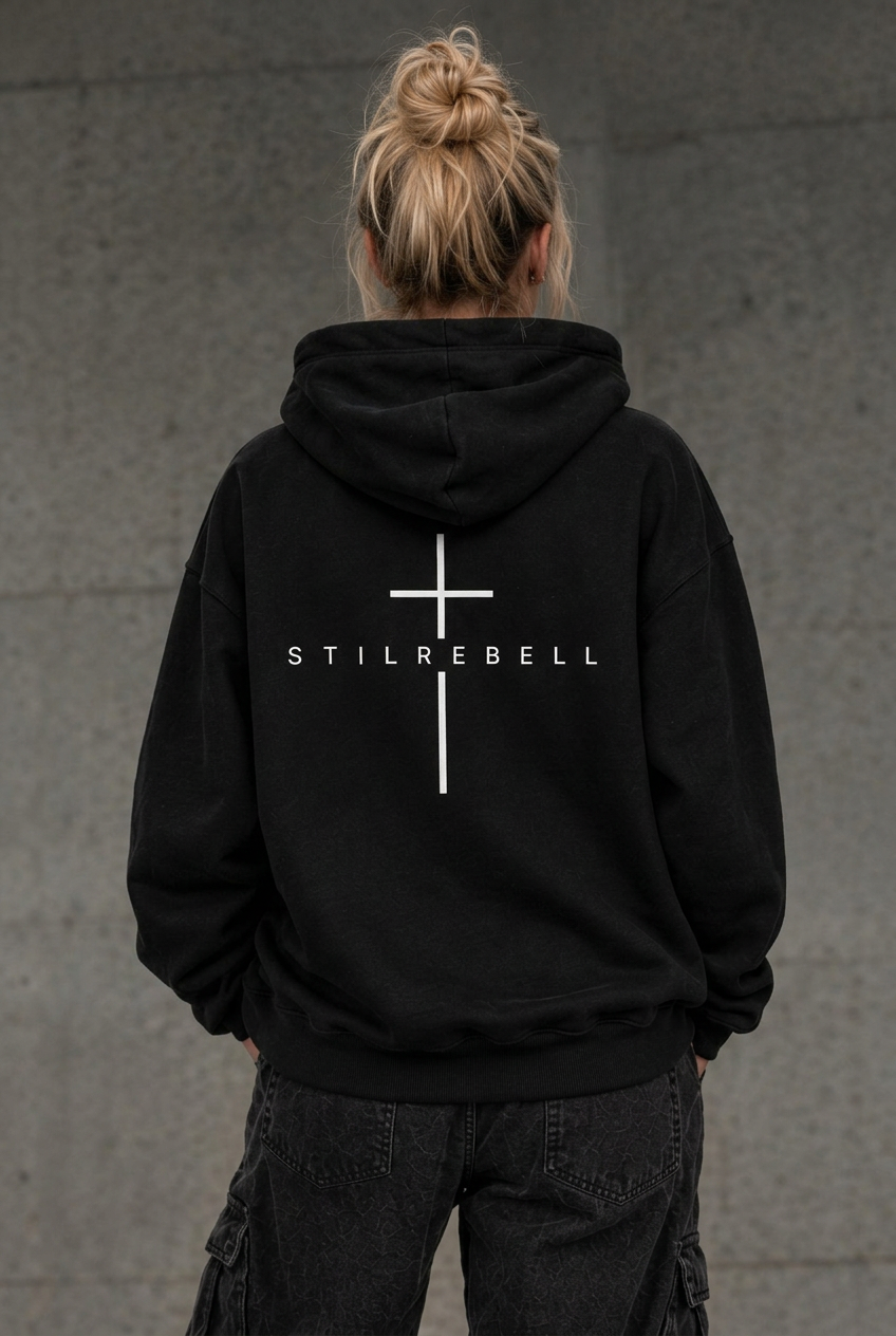 STILREBELL Signature Hoodie – Schwarz