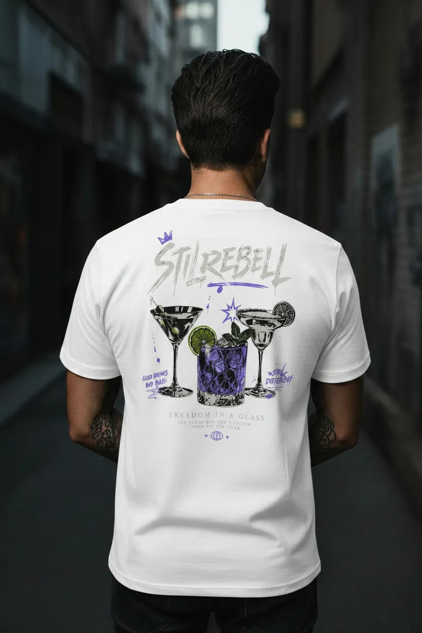 Stilrebell – Freedom in a Glass T-Shirt