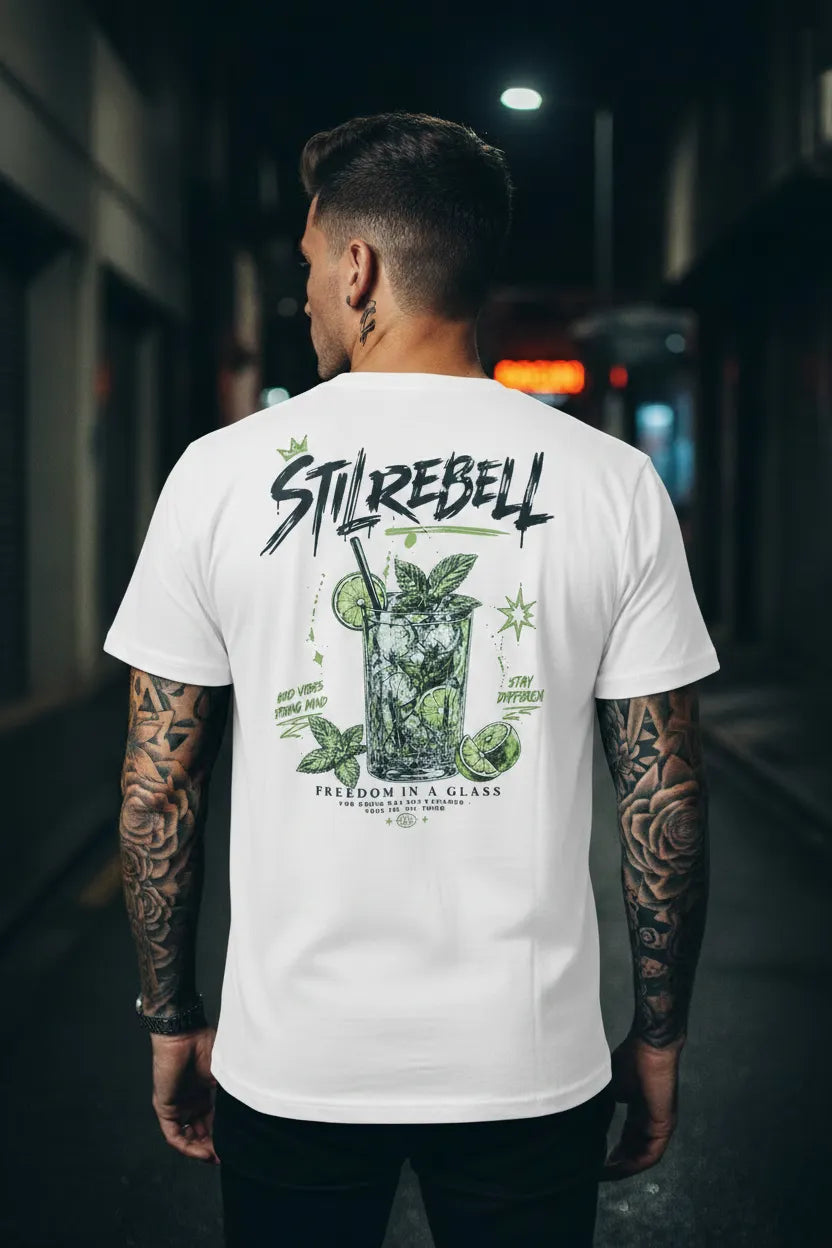 Stilrebell – Good Vibes Strong Mind T-Shirt